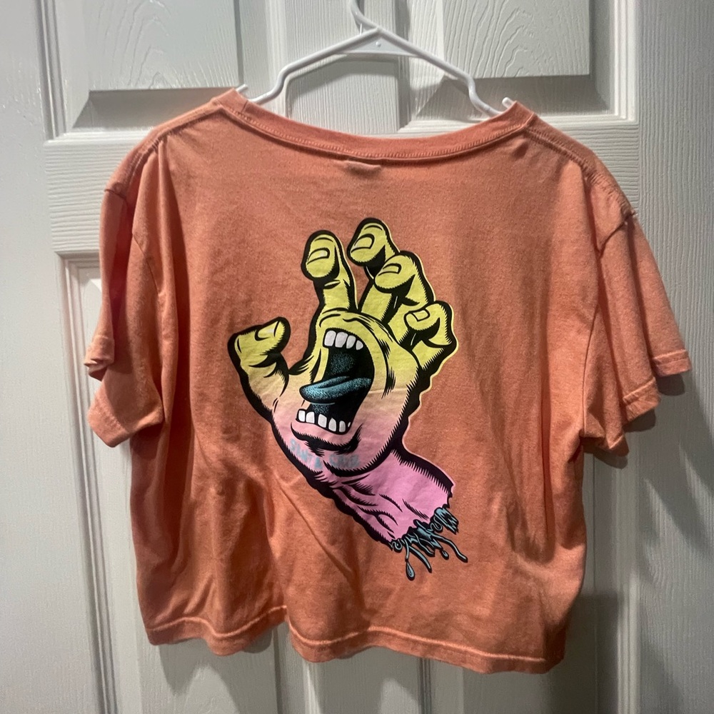 Cropped Santa Cruz Tee Shirt
